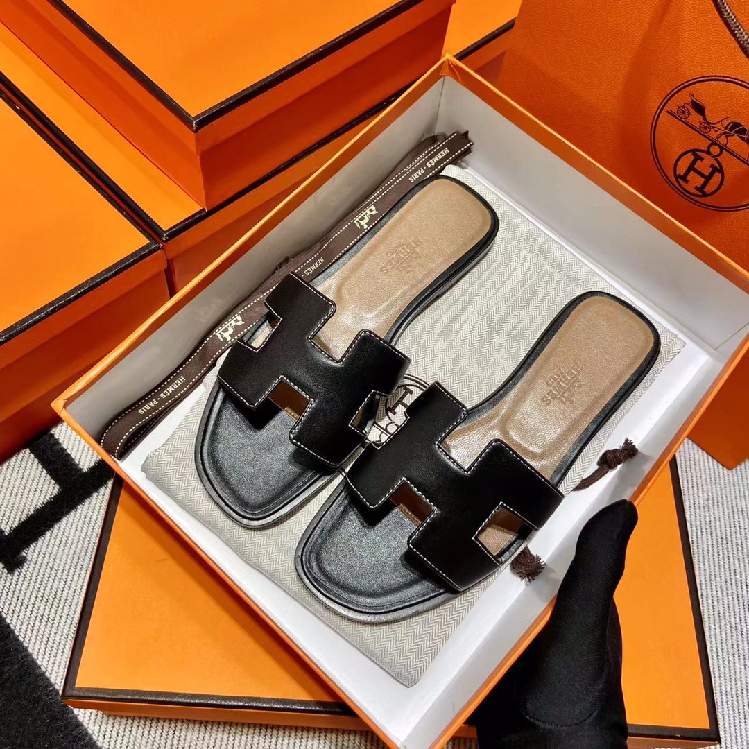 에르메스 올수공 오란 슬리퍼 샌들 스위프트 18